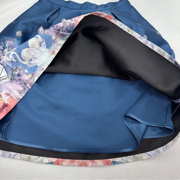 Bread n Butter size P XS Blue Diamond Swan Full Skirt - Picture 14 of 14